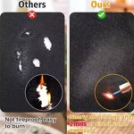 Fireplace Mat Manufacturer - High-Temperature Resistant Carbon Fiber