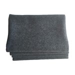 Fleece Blanket Supplier - Grey 150x200cm Polyester Humanitarian