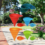 Collapsible Funnel Manufacturer - Wholesale BPA-Free Silicone Customized Logo Food Grade