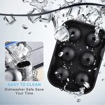 Ice Cube Tray Factory - Custom BPA Free Different Shape Silicone with Container