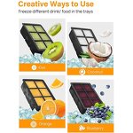 Ice Cube Tray Manufacturer - Safety Large Ball Maker Reusable Silicone Ice Molds