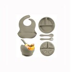 Baby Feeding Set Supplier - 2023 Top Seller Silicone Newborn Gift Plate Set