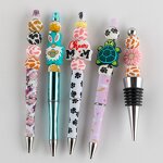 Silicone Beads Supplier - Cute Cartoon Animal Large Hole Spacer for DIY Crafts