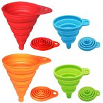 Collapsible Funnel Manufacturer - Wholesale BPA-Free Silicone Customized Logo Food Grade