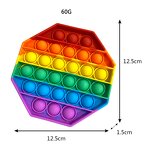 Sensory Toy Manufacturer - Anti-anxiety Silicone Bubble Pop Stress Relieve Wholesale