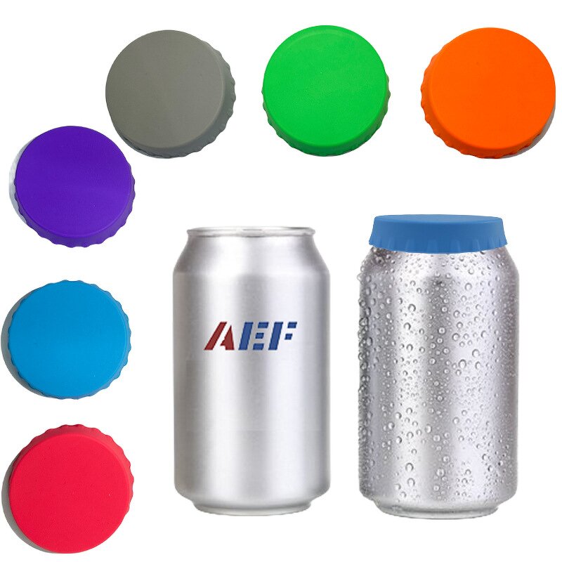 Soda Can Lids Factory - BPA Free Standard Size Silicone Can Topper