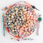 Silicone Beads Supplier - Cute Cartoon Animal Large Hole Spacer for DIY Crafts