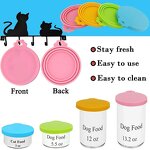 Pet Can Covers Manufacturer - Custom Logo Universal Safe Silicone Lids for Pets