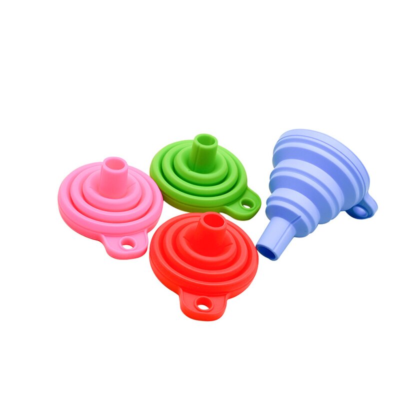 Collapsible Funnel Manufacturer - Silicone 20g Foldable for Water Bottle Kitchen