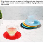 Trivet Mats Supplier - Silicone Heat Resistant Non-Slip Hot Pads for Kitchen