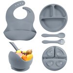 Baby Feeding Set Factory - Good Quality Private Label Plate Bowl Spoon Set