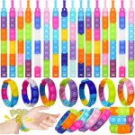 Silicone Bracelet Factory - Popular Wholesale Pop Fidget Bracelet Promotion Toy