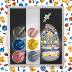 School Bowl Set Manufacturer - Wholesale BPA-Free Custom Logo Silicone Bib Spoons