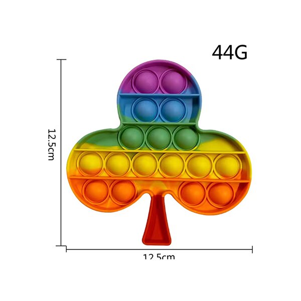 Pop Fidget Toy Factory - Astronaut Rainbow Push Puzzle Popper up Fidget Toys