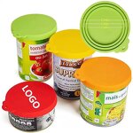 Pet Food Can Factory - Wholesale Food Grade with Easy Open Screw Silicone Lid