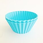 Baking Liners Factory - Reusable Nonstick Heat Resistant Cupcake Silicone Mold