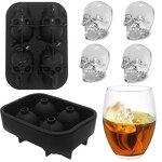 Ice Cube Mold Supplier - Hotsale OEM 3D Shape Crystal Ice Ball Silicone Tray