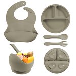 Baby Feeding Set Factory - Good Quality Private Label Plate Bowl Spoon Set