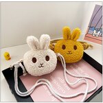 Kids Bag Factory - New Cartoon Rabbit Plush Mini Girl Purse Baby Children