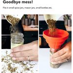 Foldable Funnel Supplier - Different Size Multi-Colors Silicone Collapsible Kitchen