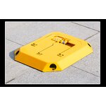 Smart Parking Lock Factory - Anti-theft Yellow Steel Automatic