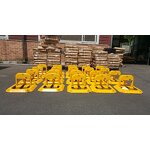 Smart Parking Lock Factory - Anti-theft Yellow Steel Automatic