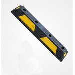 Parking Stopper Manufacturer - Rubber Car Stopper Yellow Black