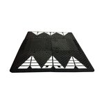Speed Bump Supplier - Red Black Rubber Road Cushion