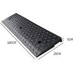 Rubber Kerb Factory - Heavy Vehicle Black Outdoor Uphill