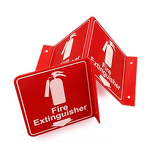 Fire Sign Manufacturer - Plastic Acrylic Wall Mount Warning