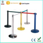 Stanchion Manufacturer - Museum Exhibition Silver Gold Post