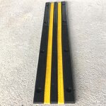 Loading Dock Guard Manufacturer - Black Yellow Rubber Protector