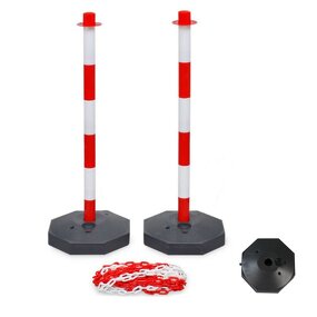 Crowd Control Barrier Supplier - Cheap PVC Water Filled Stanchions