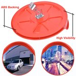 Convex Mirror Manufacturer - PC Black Blue Parking Safety