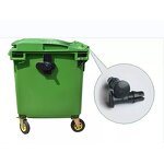 Garbage Bin Supplier - 660L/1110L Plastic Containerized