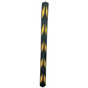 Corner Guard Supplier - 150cm Yellow Rubber Reflective Square