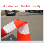 Traffic Cone Supplier - 36" High-Visibility PVC Rubber Base