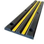 Loading Dock Guard Manufacturer - Black Yellow Rubber Protector