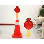 Traffic Cone Light Manufacturer - High Visibility Solar LED