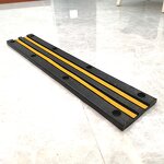 Loading Dock Guard Manufacturer - Black Yellow Rubber Protector