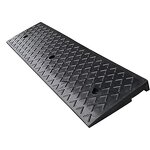 Rubber Kerb Factory - Heavy Vehicle Black Outdoor Uphill