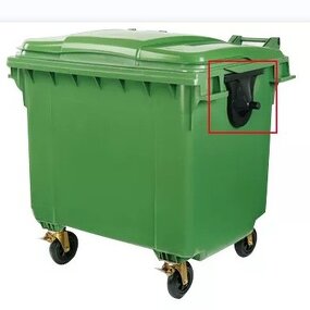 Garbage Bin Supplier - 660L/1110L Plastic Containerized