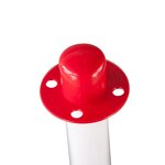 Delineator Post Supplier - Red White PE Water Sand Filled