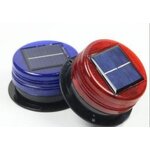 Warning Light Supplier - Solar Amber Flashing LED Magnetic