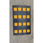 Speed Bump Manufacturer - Yellow-Black Rubber Traffic Safety