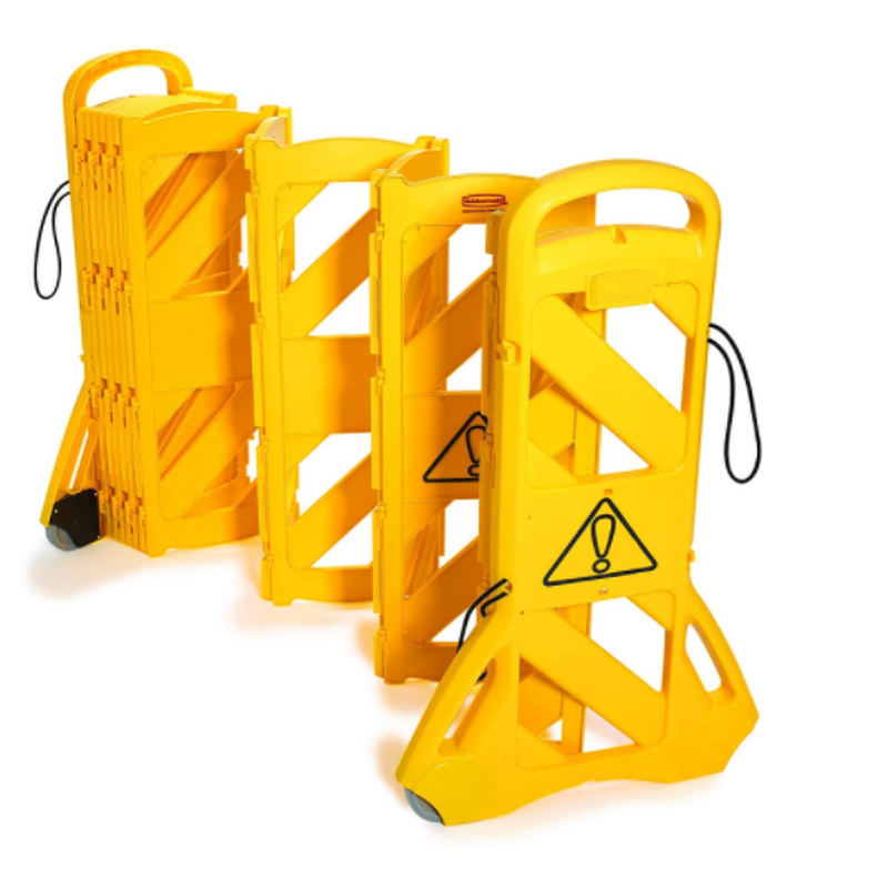 Barricade Fence Factory - Portable Yellow Retractable Expandable