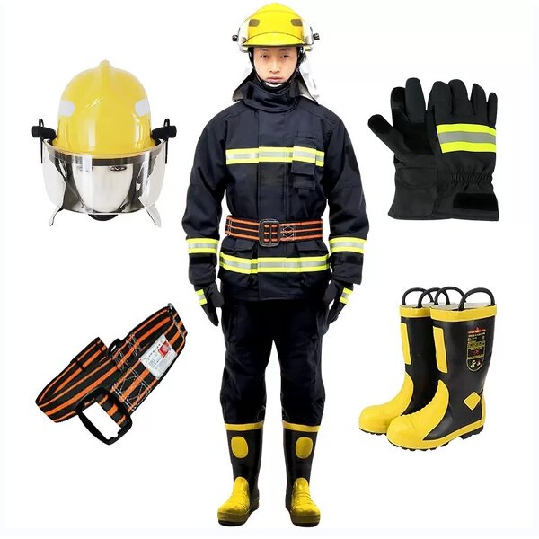 Firefighting Suit Manufacturer - Classic Jacket Pants Helmet Boots