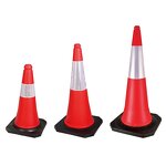 Traffic Cone Supplier - Wholesale 50/100cm PE Reflective