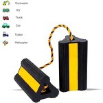 Wheel Chocks Supplier - 210mm Durable Rubber Airplane