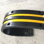 Loading Dock Guard Manufacturer - Black Yellow Rubber Protector